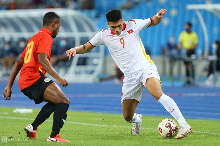 Striker andalan timnas U-23 Vietnam, Vo Nguyen Hoang absen di SEA Games 2021.