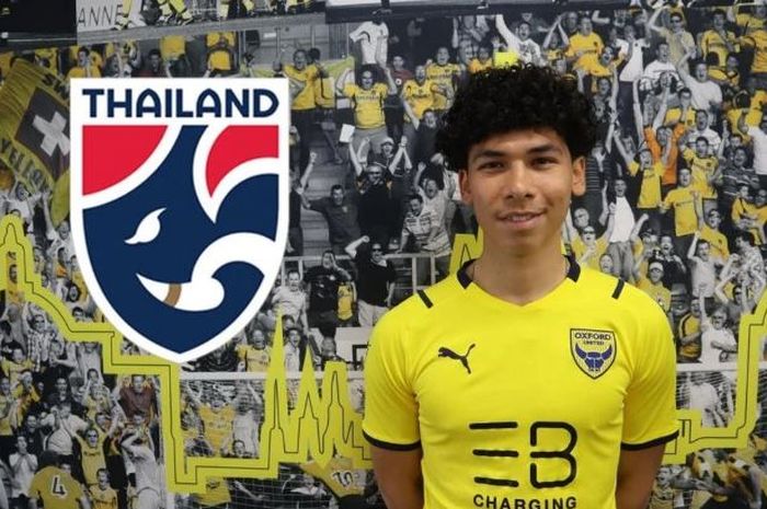 Bintang muda asal Thailand yang bermain di klub Inggris Oxford United, Ben Davis.