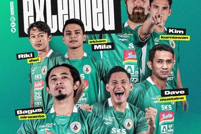 PSS Sleman mengumumkan tujuh pemain yang resmi memperpanjang kontrak untuk Liga 1 2022.