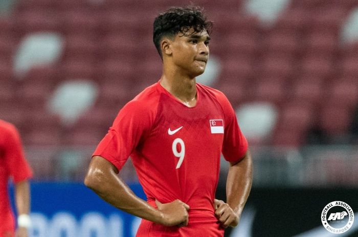 Striker timnas Singapura, Ikhsan Fandi.