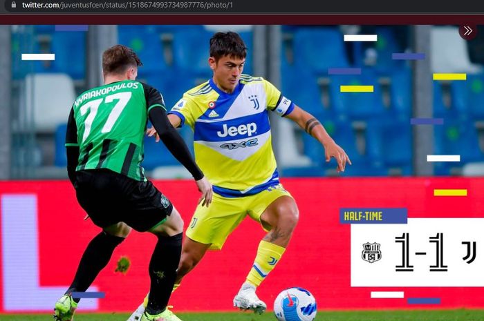 Penyerang Juventus, Paulo Dybala