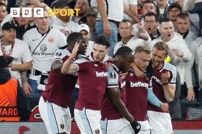 Main di kandang sendiri, West Ham United tak berkutik dari pengubur Barcelona di Liga Europa 2021-2022 yang mencetak gol detik 52.