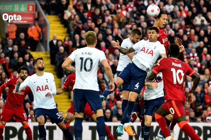 Duel Liverpool versus Tottenham Hotspur dalam laga pekan ke-36 Liga Inggris 2021-2022 di Stadion Anfield pada Sabtu (7/5/2022) waktu setempat atau Minggu pukul 01.45 WIB