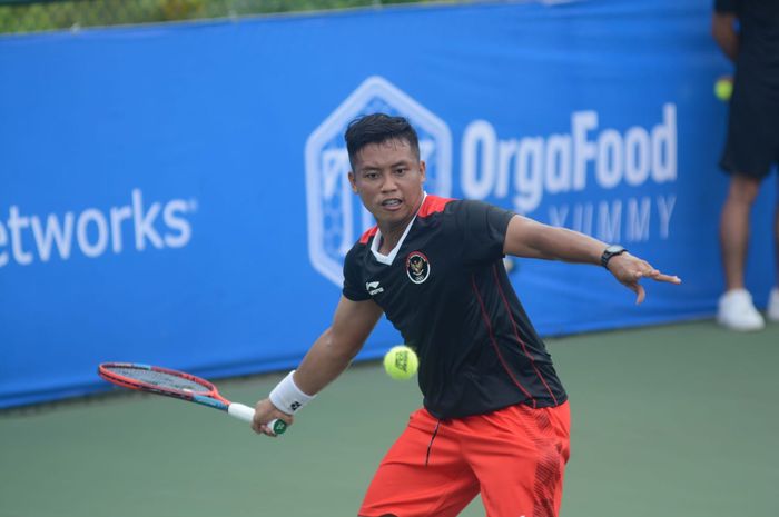 Tim tenis beregu putra Indonesia sukses melangkah ke partai final pada SEA Games 2021.