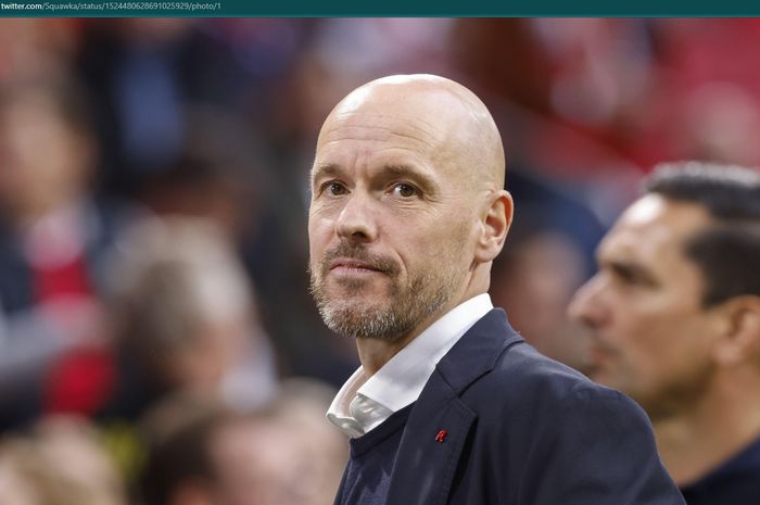 Pelatih anyar Manchester United, Erik ten Hag.