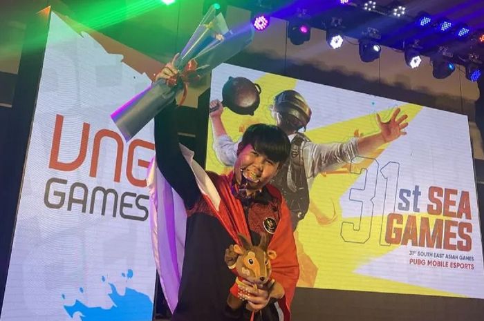 Alan Raynold raih medali perak di ajang SEA Games 2021 cabang olahraga esport nomor perorangan PUBG