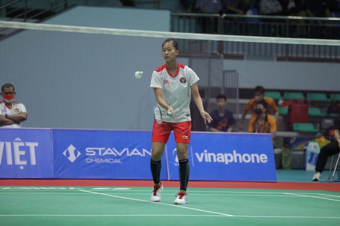 Aksi tunggal putri Indonesia, Putri Kusuma Wardani pada SEA Games 2021.