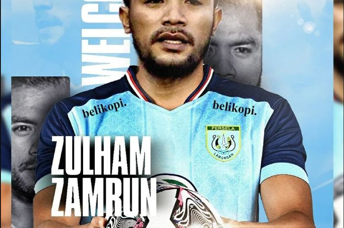 Zulham Zamrun menjadi pemain Persela Lamongan untuk Liga 2 musim depan.