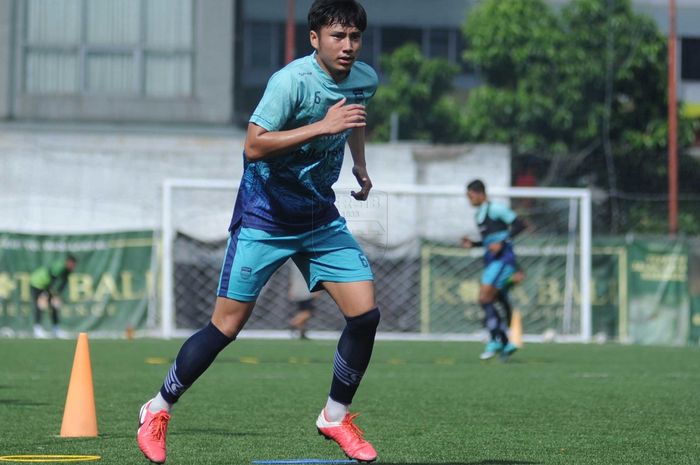 Pemain trial Persib, Muhammad Reza Kusuma. 