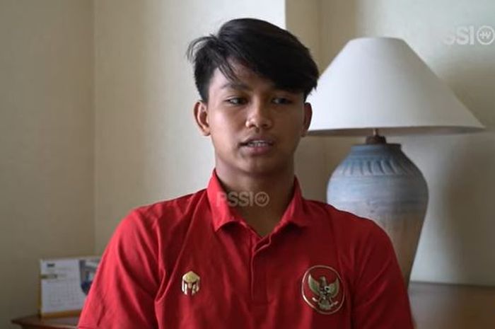 Penyerang timnas U-19 Indonesia, Hokky Caraka.