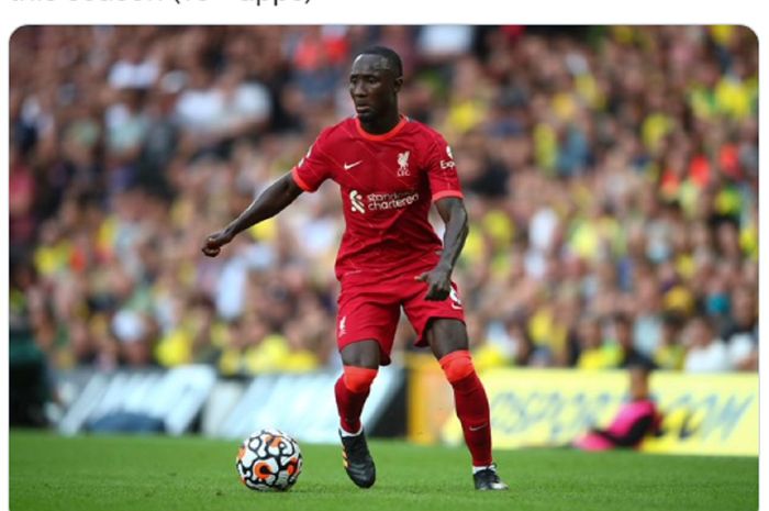 Gelandang Liverpool, Naby Keita.