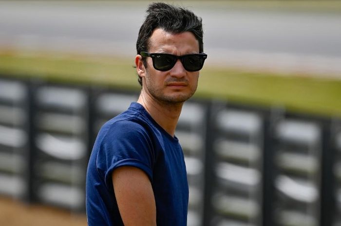 Legenda MotoGP, Dani Pedrosa, ketika berada di Sirkuit Sepang, Malaysia, 5-6 Februari 2022 saat melakoni sesi tes resmi MotoGP.