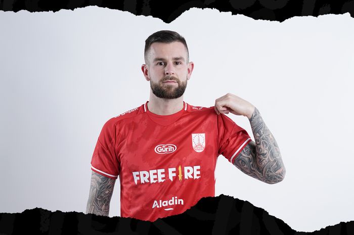 Bek asing baru Persis Solo, Aaron Evans.