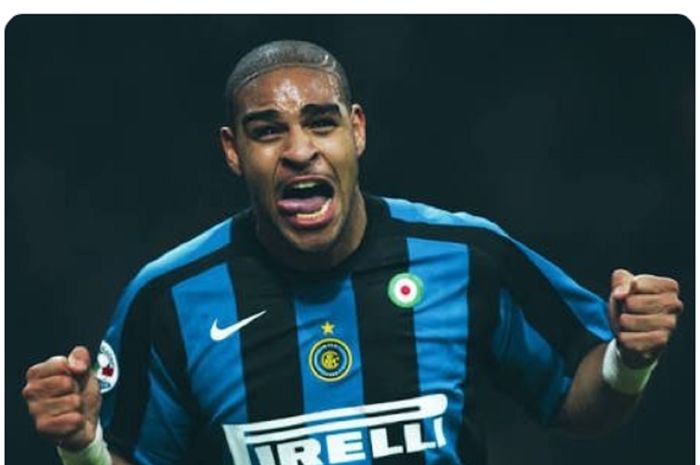 Eks striker Inter Milan, Adriano Leite RIbeiro.