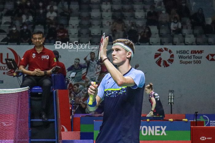 Tunggal putra Denmark, Viktor Axelsen tersingkir pada babak kedua All England Open 2023, Kamis (17/3/2023)