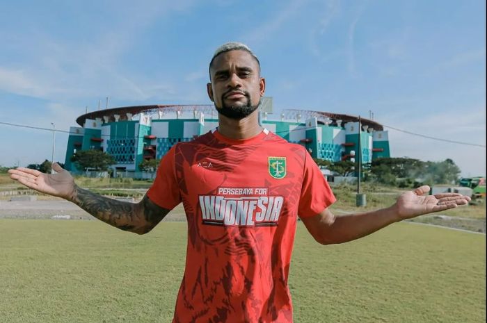 Penyerang Persebaya Surabaya, Sulvio Rodriguez.