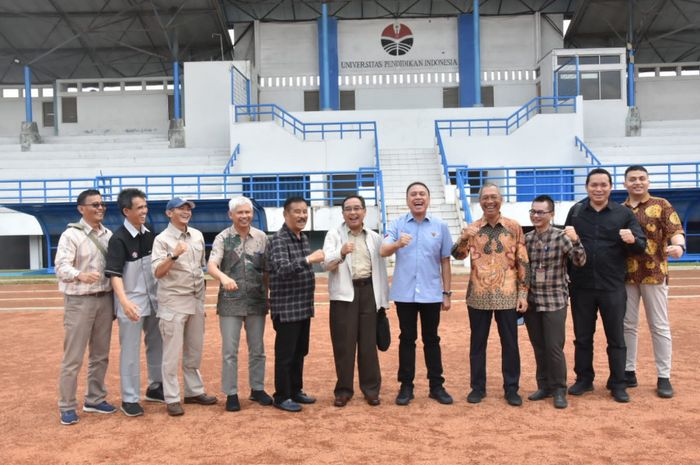 Ketua Umum PSSI, Mochamad Iriawan berkunjung ke UPI pada Senin (13/6/2022).