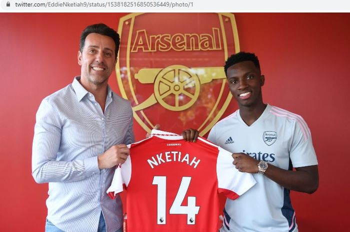 Eddie Nketiah kini diburu klub medioker Liga Inggris usai gagal pindah ke Olympique Marseille.