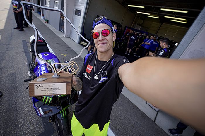 Pembalap Monster Energy Yamaha, Fabio Quartararo.