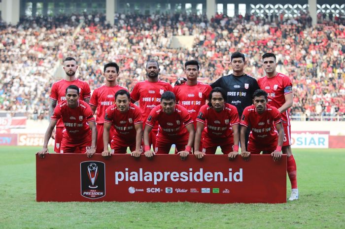 Skuad Persis Solo di Piala Presiden 2022.