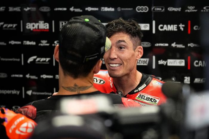 Aleix Espargaro tidak menyebut Fabio Quartararo  pembalap yang kotor meski membuatnya gagal menang pada MotoGP Belanda 2022 di Sirkuit Assen, Minggu (26/6/2022)
