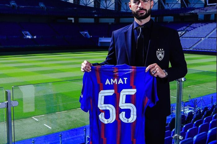 Calon pemain naturalisasi timnas Indonesia, Jordi Amat, resmi memperkuat tim Liga Malaysia Johor Darul Tazim.