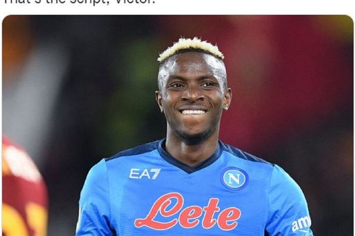 Penyerang Napoli, Victor Osimhen.