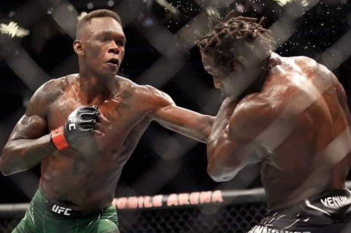Pertarungan Israel Adesanya dengan Jared Cannonier di UFC 276, Minggu (3/7/2022) WIB di Las Vegas.