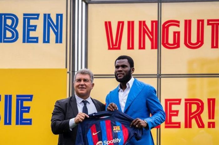 Franck Kessie resmi berkostum Barcelona mulai musim 2022-2023