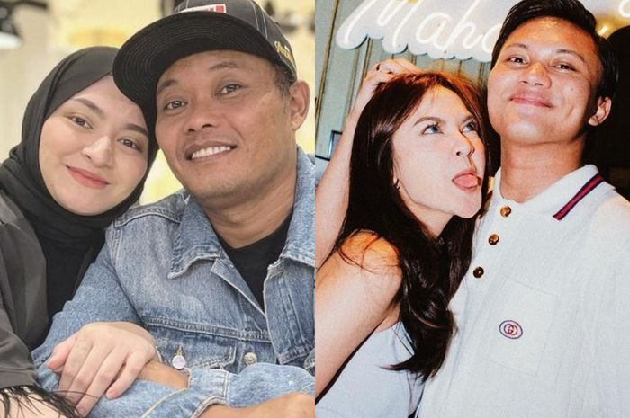 Sule dan Nathalie Holscher serta Rizky Febian dan Mahalini.