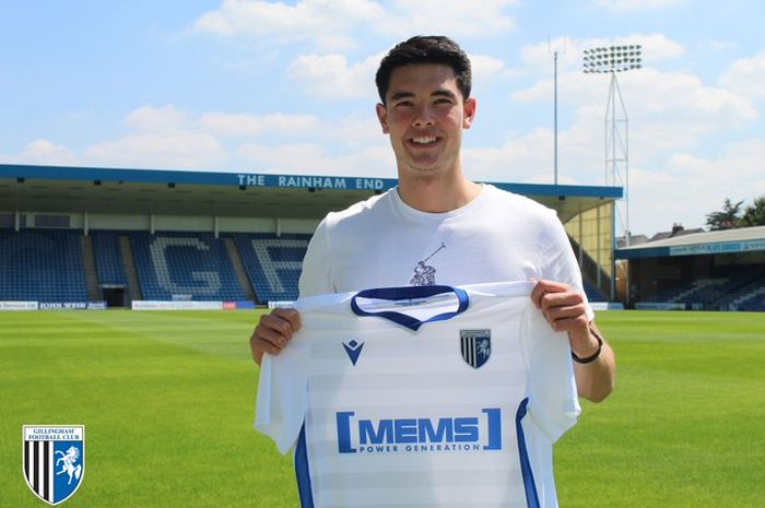 Bek tengah timnas Indonesia, Elkan Baggott resmi dipinjamkan Ispwich Town ke klub League Two, Gillingham FC.