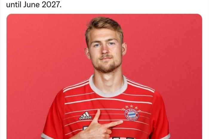 Transfer Matthijs de Ligt sudah disepakati Juventus dan Bayern Muenchen.