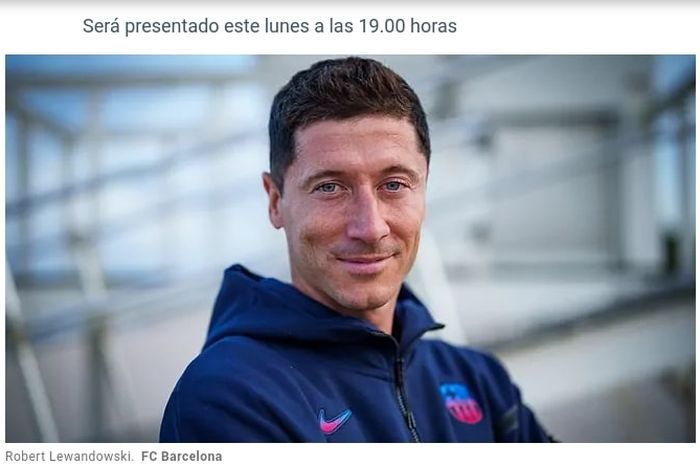 Robert Lewandowski mendarat di Miami, AS, untuk ikut pemusatan latihan pramusim Barcelona.