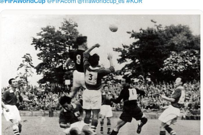  Pada ajang Piala Dunia 1954, Korea Selatan jadi bulan-bulanan Hungaria.