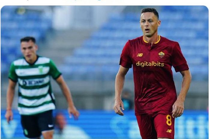 Gelandang anyar AS Roma, Nemanja Matic.