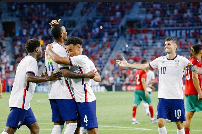 Timnas Amerika Serikat menjadi salah satu partisipan dalam gelaran Piala Dunia 2022 di Qatar.