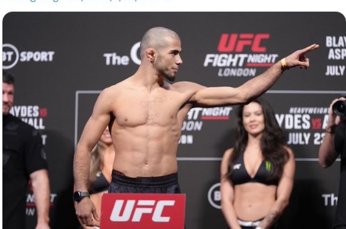 Jagoan kelas terbang yang juga bakal bertarung di UFC 280, Muhammad Mokaev.