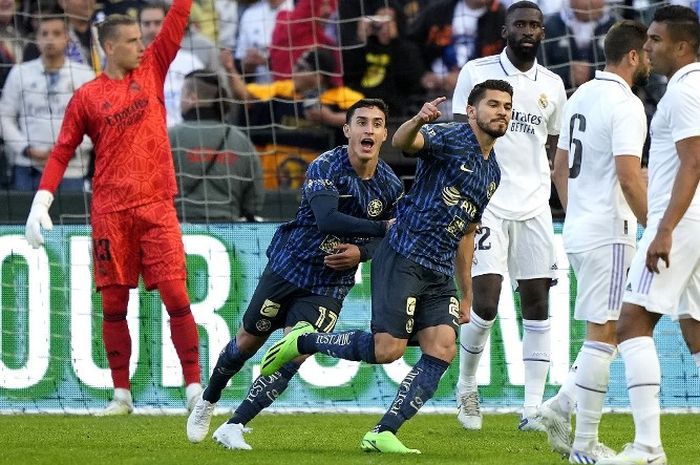 Laga Club America vs Real Madrid dalam pramusim, Rabu (27/7/2022) pagi WIB.