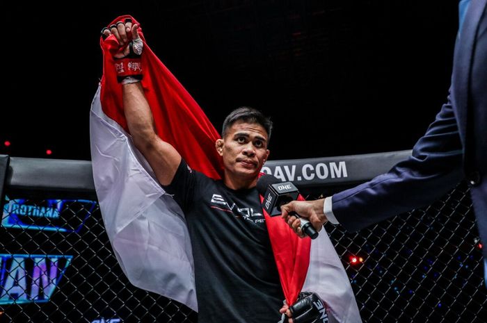 Jagoan ONE Championship asal Indonesia, Eko Roni Saputra.