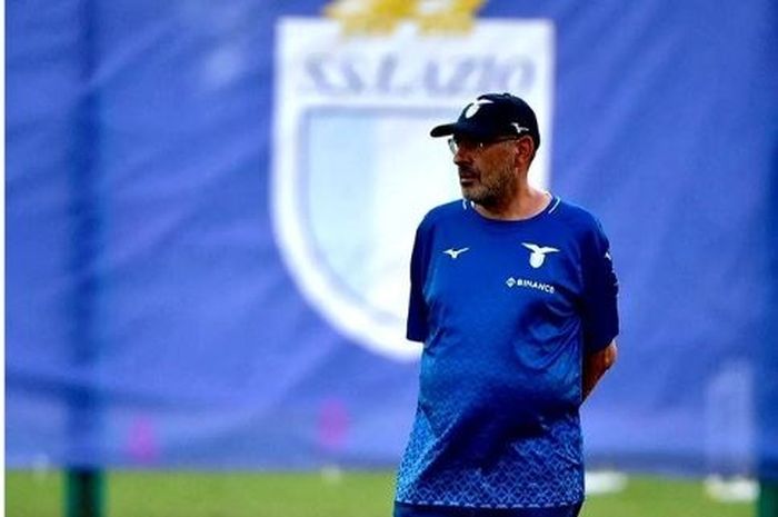 Pelatih Lazio, Maurizio Sarri.