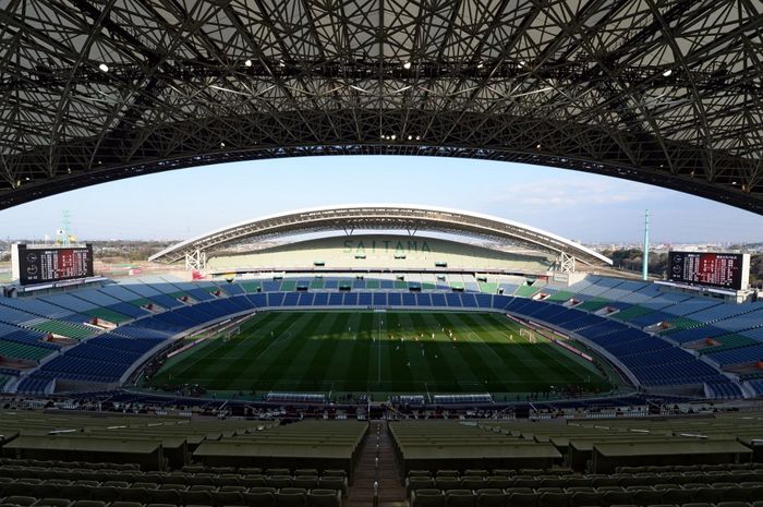 Saitama 2002 Stadium, salah satu stadion terbesar di Liga Jepang (23/3/2014).