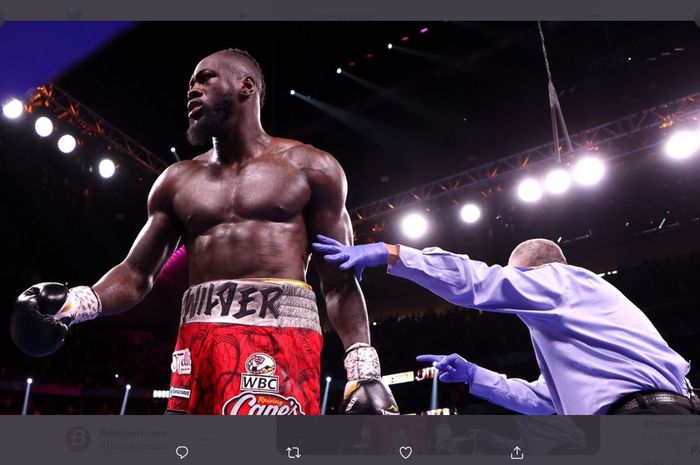 Petinju kelas berat, Deontay Wilder diramal bakal membuat Anthony Joshua kalah KO.