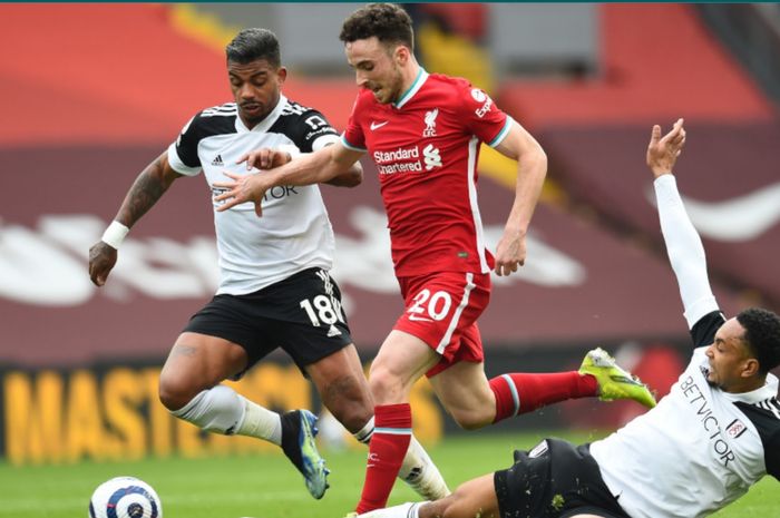 Terakhir kali Liverpool berjumpa Fulham, The Reds kalah tipis 0-1 di Stadion Anfield, 7 Maret 2021.