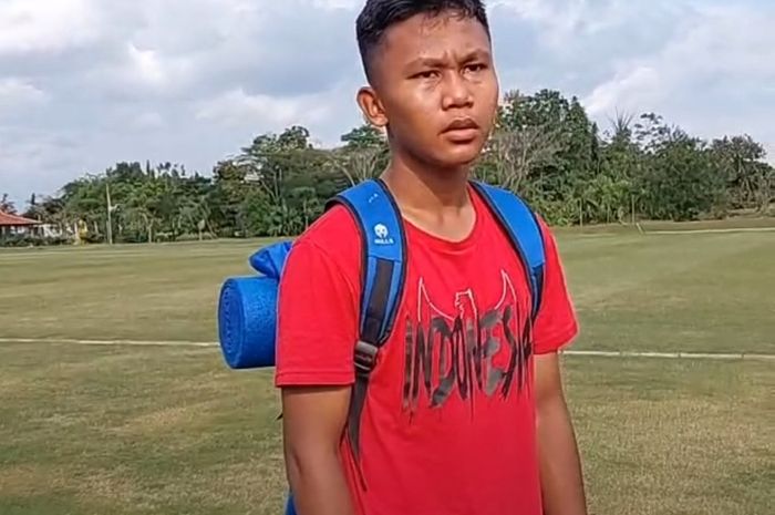 Pemain timnas U-16 Indonesia, Nabil Asyura