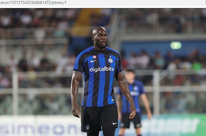 Penyerang Inter Milan, Romelu Lukaku.