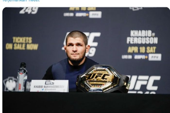 Korban Khabib Nurmagomedov bicara soal kekalahannya 7 tahun silam