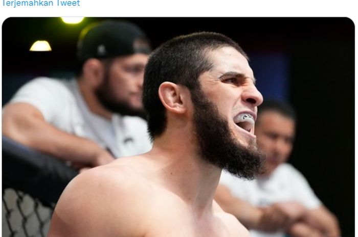 Jagoan UFC rekan seperguruan Khabib Nurmagomedov, Islam Makhachev.