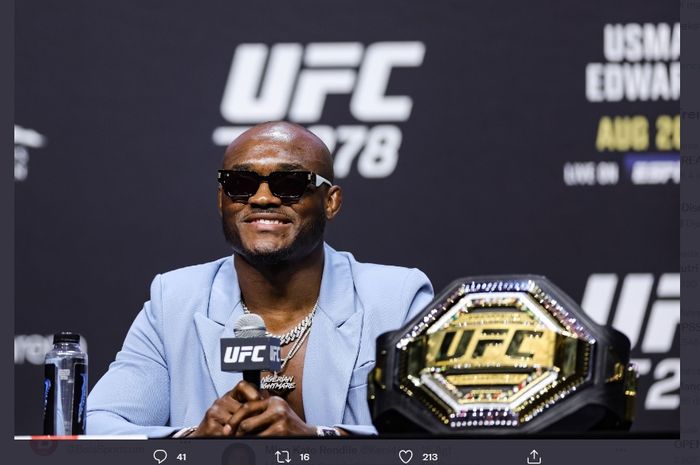 Kamaru Usman bicara soal target berikutnya usai menangi UFC 317
