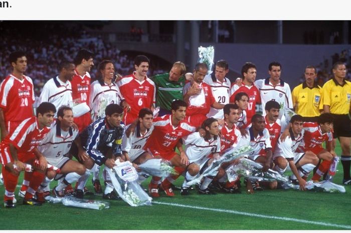 Iran dan Amerika Serikat tergabung di Grup F Piala Dunia 1998, bersama dengan Jerman dan FR Yugoslavia.