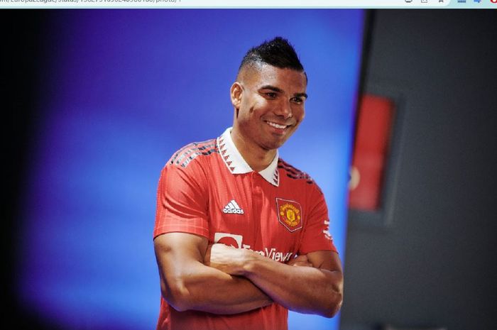 Gelandang anyar Manchester United, Casemiro.